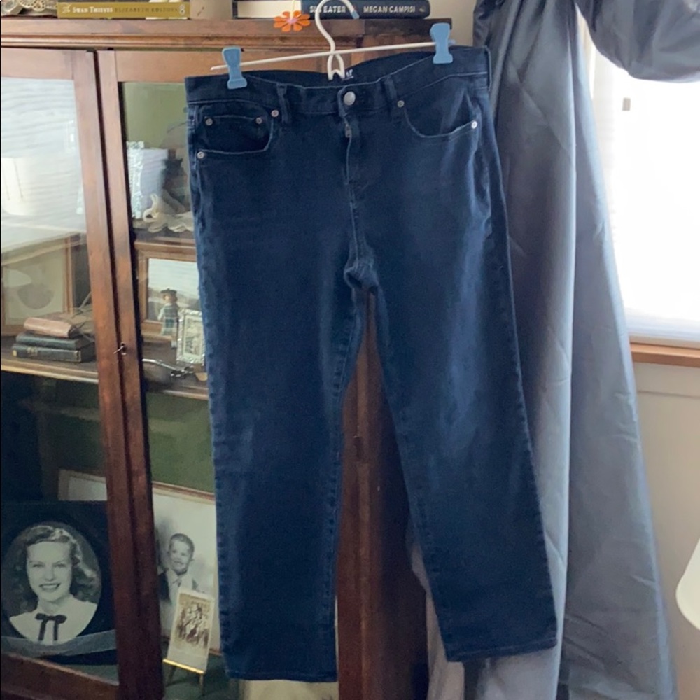 Gap Straight Leg Dark Was Jean